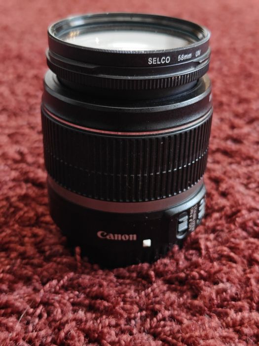 Obiektyw Canon 18-55 + filtr UV