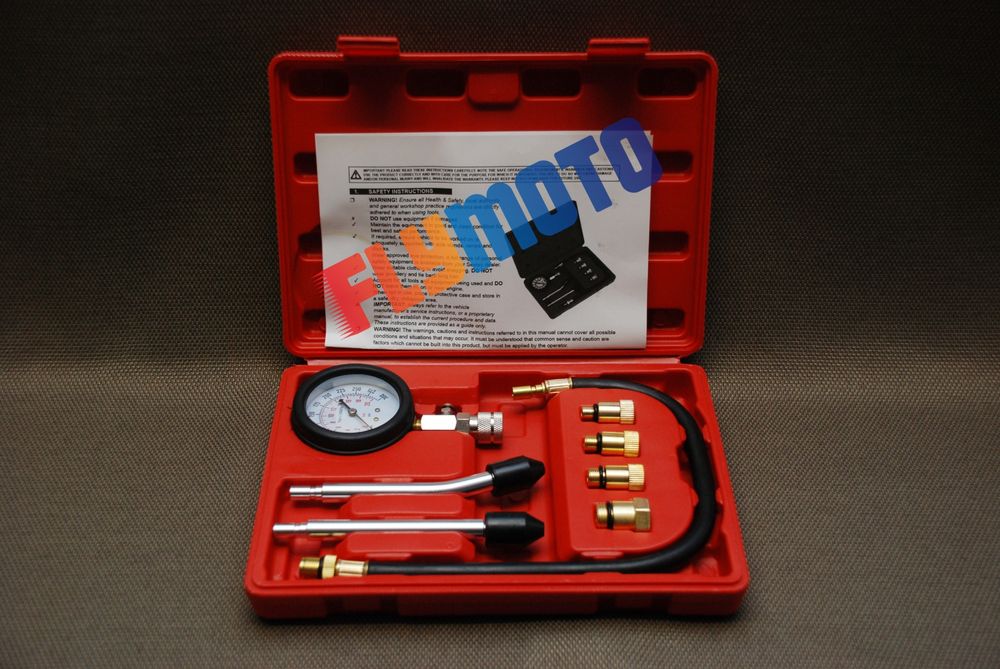 Компресометр, мото, авто, для бензиновых двигателей, замер компресии.