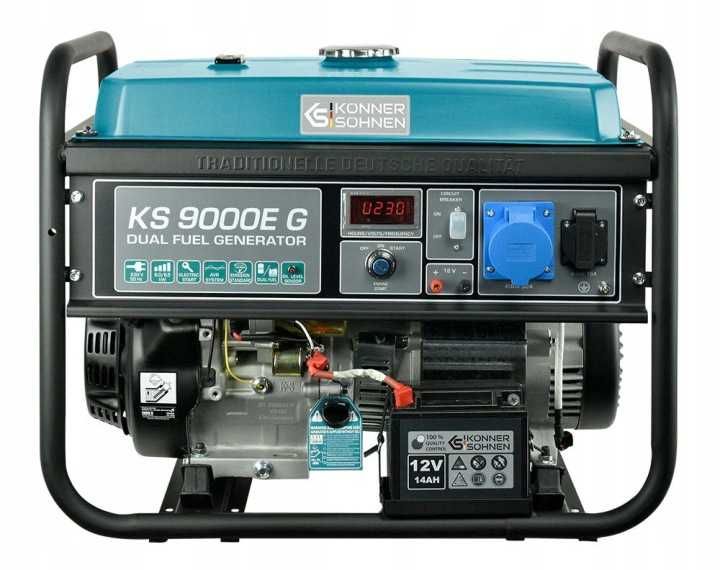 Agregat prądotwórczy KS 9000E G DUAL FUEL LPG / benzyna Könner & Söhnen