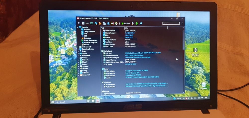 Asus X550VB i5 Core 1T HDD GPY 2048Gb