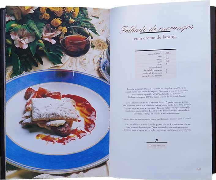 Livro Receitas Vinho Do Porto Hélio Loureiro (Edição IVDP 1999) - Como Novo