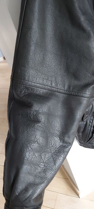 Kurtka skórzana Pierre Cardin czarna