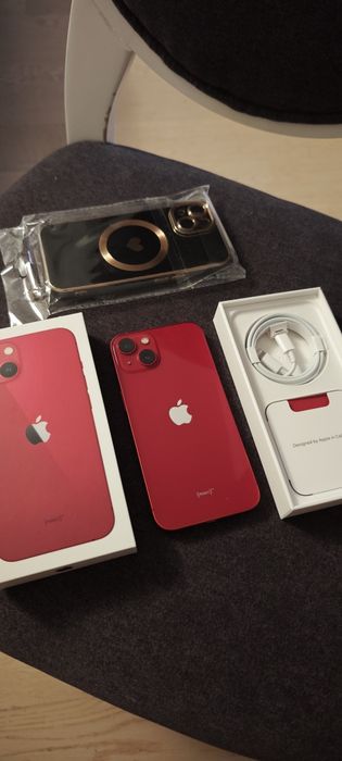 iPhone 13 128 GB RED – 77% kondycji baterii