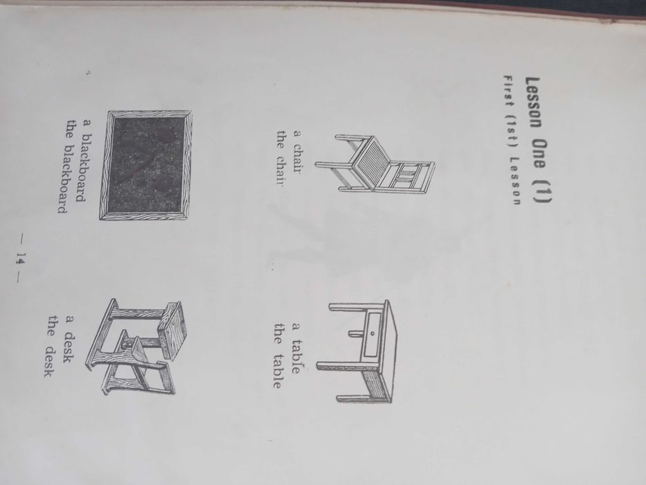 A New English Reader - Book One - Third Form, 1965, Armando de Morais.