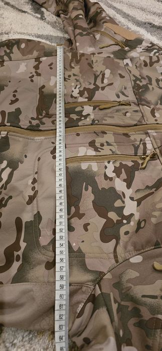 Kurtka softshell wojskowa multicam