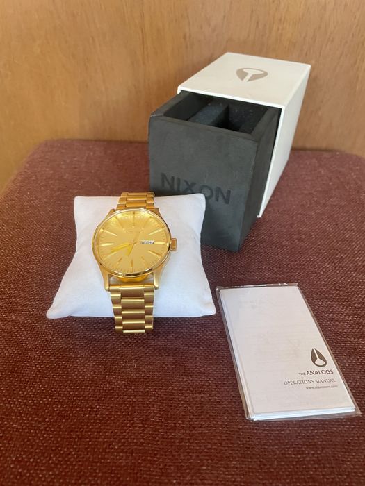 Relógio NIXON Sentry SS All Gold