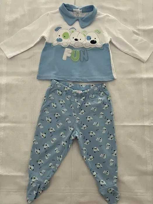Conjunto calça e blusa marca Prenatal 1-3 meses para bebé