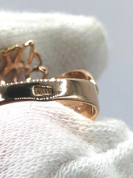 Каблучка золото 585*