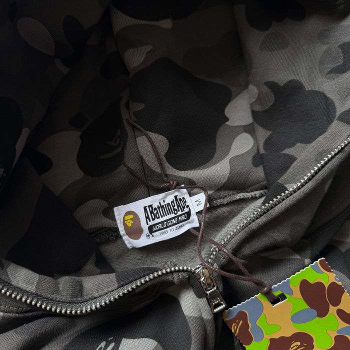 Зіп-худі Bape A Bathing Ape Shark Full Zip Camo / Худі Бап Апе Шарк Камуфляж