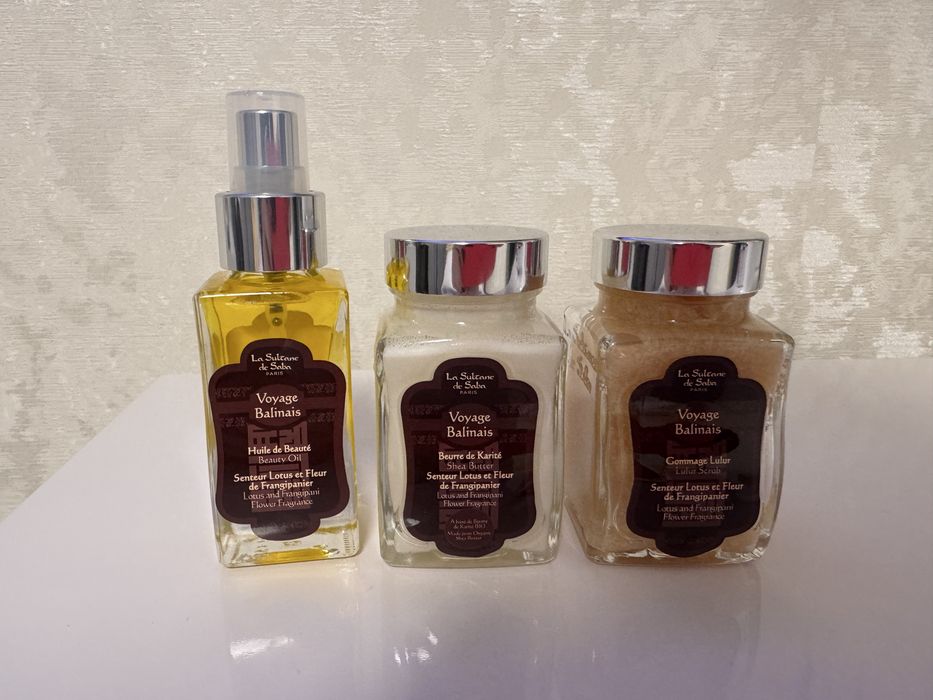 Набір для тіла La Sultane De Saba Coffret Trousse Corps Lotus