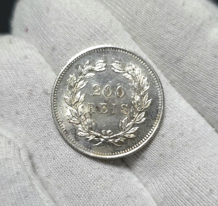 200 reis 1891 D.carlos i Q.bela