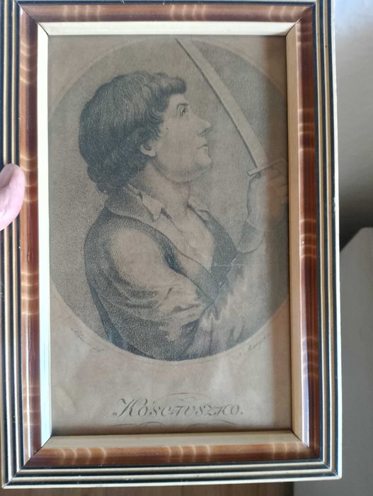 Tadeusz Kościuszko miedzioryt