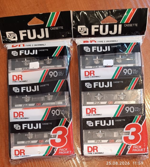 Kasety magnetofonowe FUJI DR90