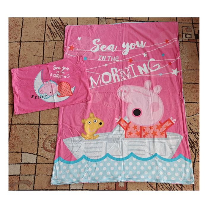 Różowa poszwa Świnka Peppa