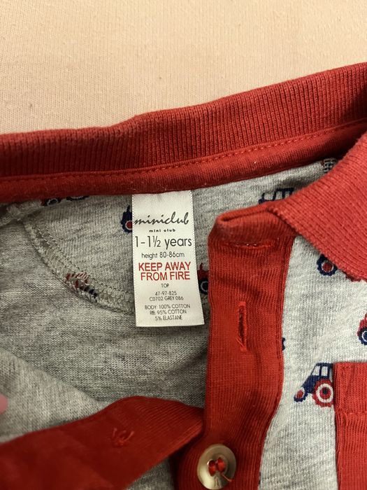 Bluzka chłopięca długi rękaw koszulki niemowlak