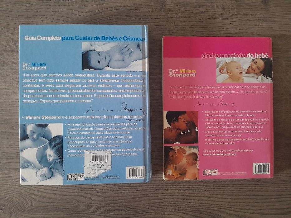 Conjunto 2 livros: Guia Completo para cuidar de bebés e crianças e Pri