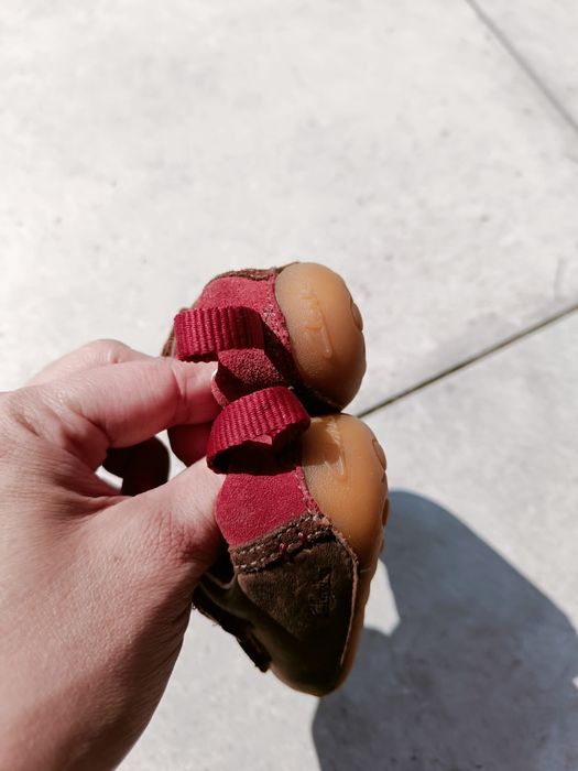 Skórzane Półbuty Clarks rozmiar 17,5