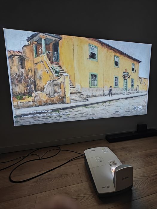 FULL HD Vivitek d758usti krótkoogniskowy 3d projektor HDMI rzutnik