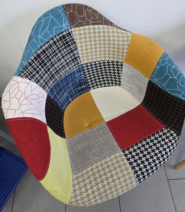 Krzesła patchwork