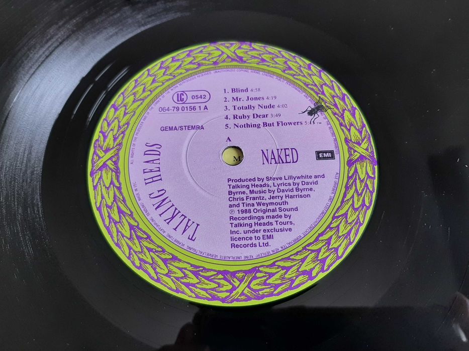 Talking Heads - Naked - Europa - Vinil LP