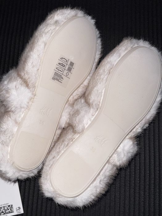 Балетки пухнасті h&m 38 розмір