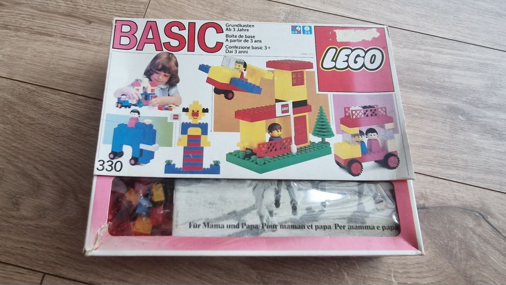 Lego Basic 330 zestaw nowy z 1985 r