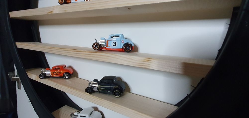 Expositor para hotwheels