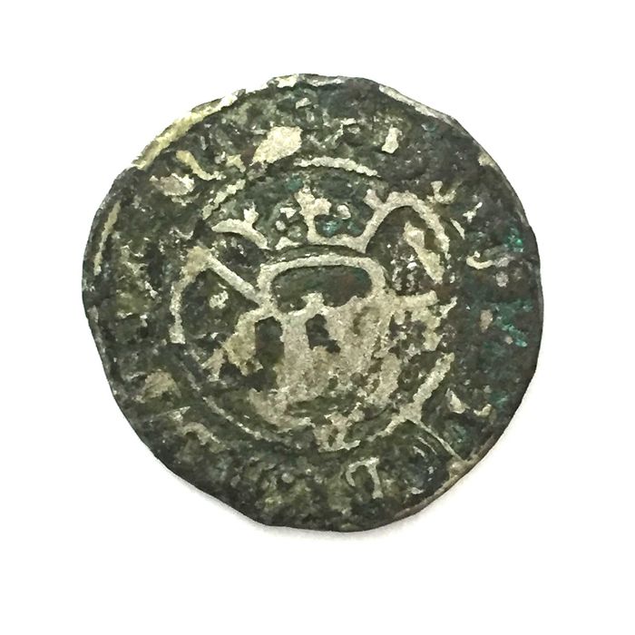 moeda GRAVE (14 Dinheiros), D. Fernando I ( 1367 / 1383 )