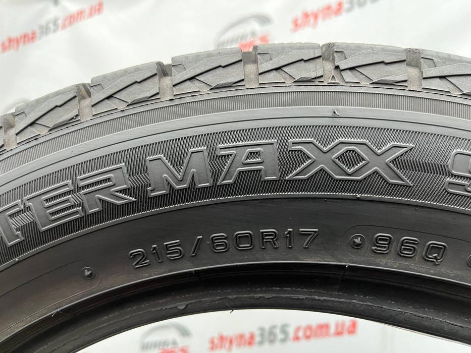 215/60 r17 dunlop winter maxx sj8 9mm шини бу зима