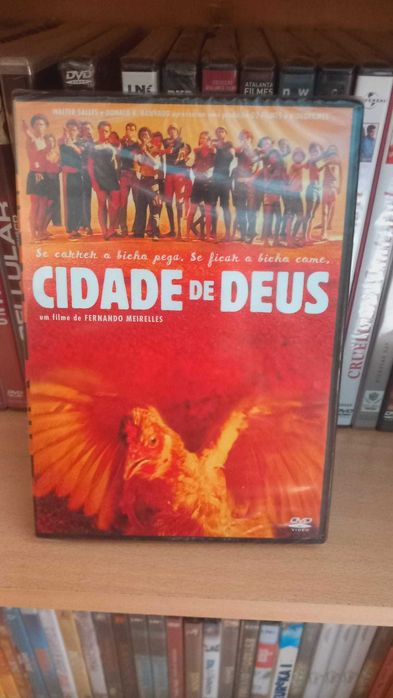 Dvd NOVO A Cidade de Deus SELADO Filme brasileiro d Fernando Meirelles