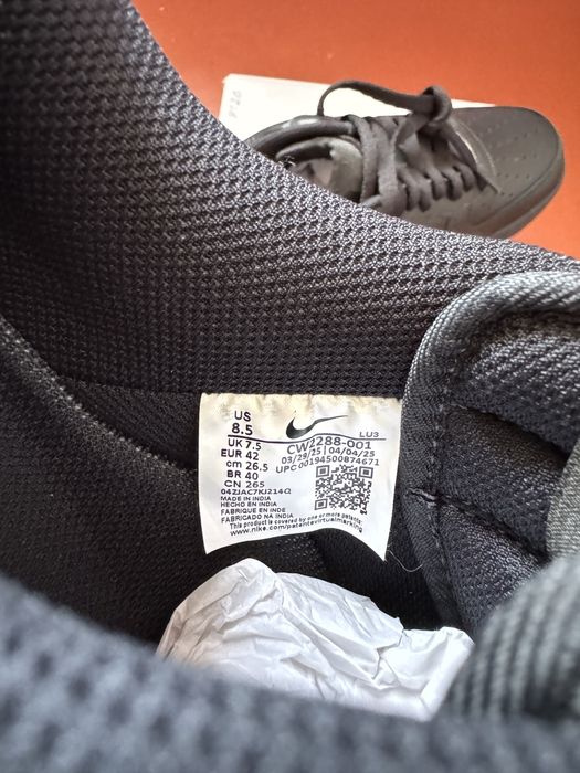 Nike air force 1 ‘07 Black оригінал 41 42 43 44/ форси чорні