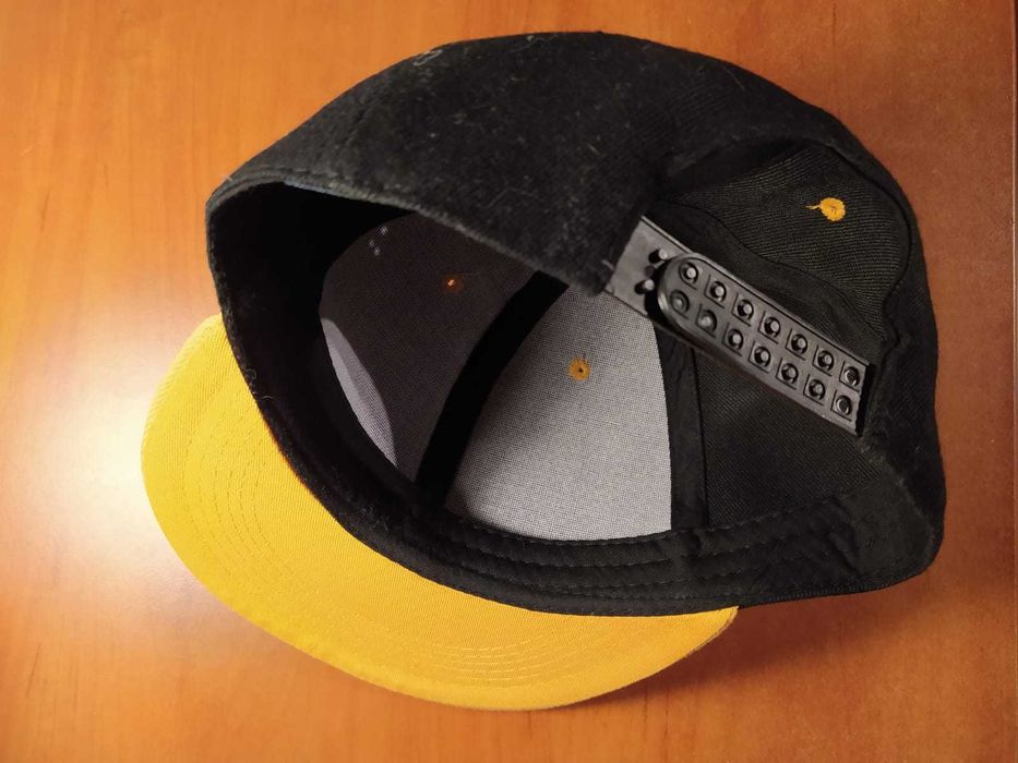 Czapka Snapback FullCap Czarny Żółty czarno-żółty