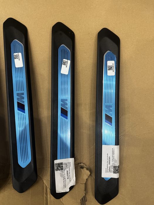 Накладки на пороги BMW G01 G02 X3 X4