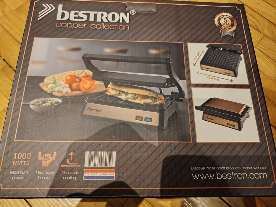 Grill elektryczny Bestron 1000W