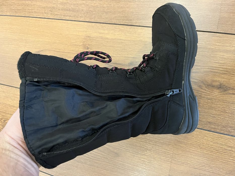 Buty zimowe dziewczęce, rozm. 34