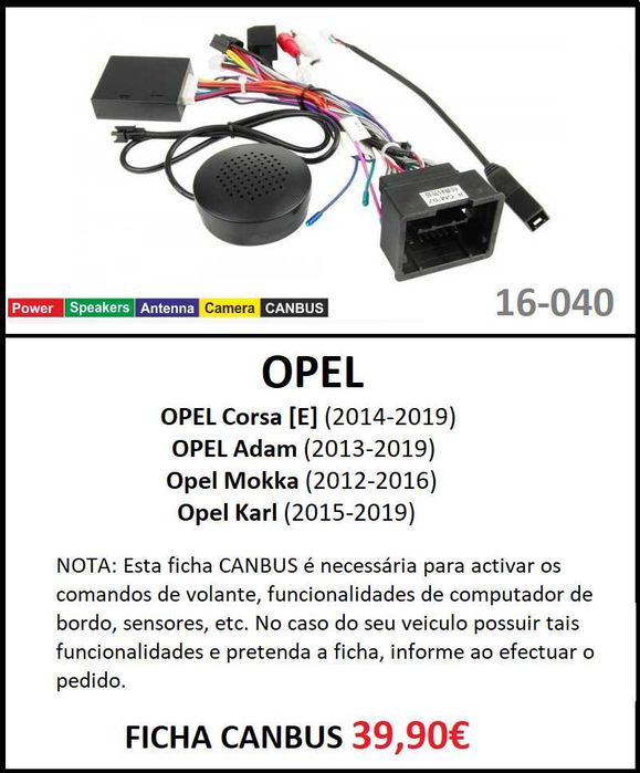 Rádio 2DIN 9" [4+64GB] • Opel CORSA [E] • ADAM • MOKKA • KARL Android