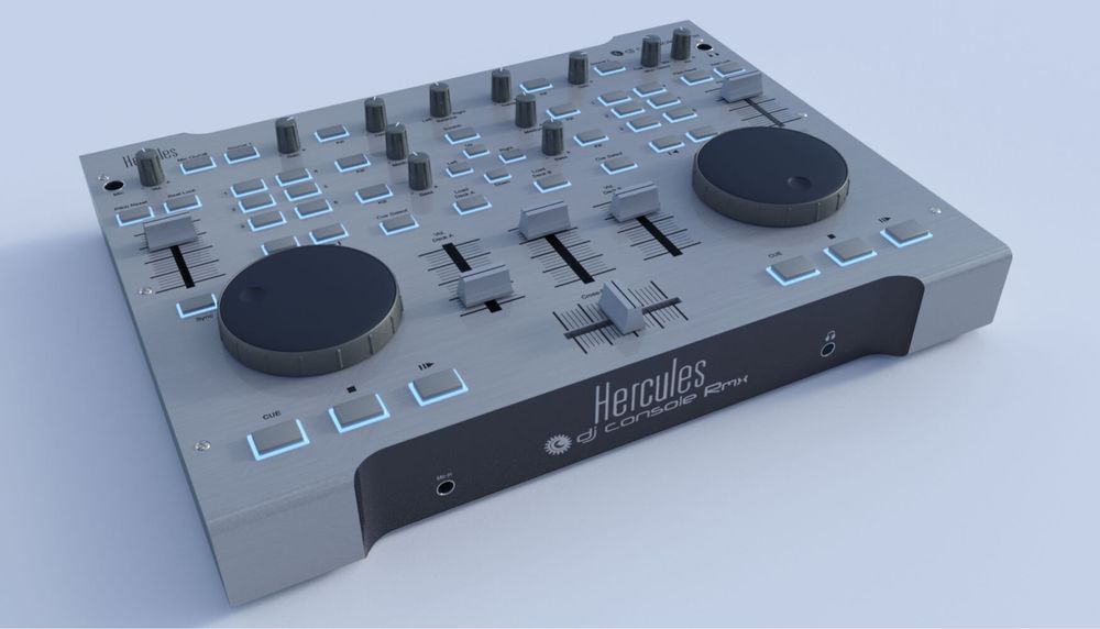 Controlador DJ Hercules DJ Console RMX (Completo c/ Mala e CD)