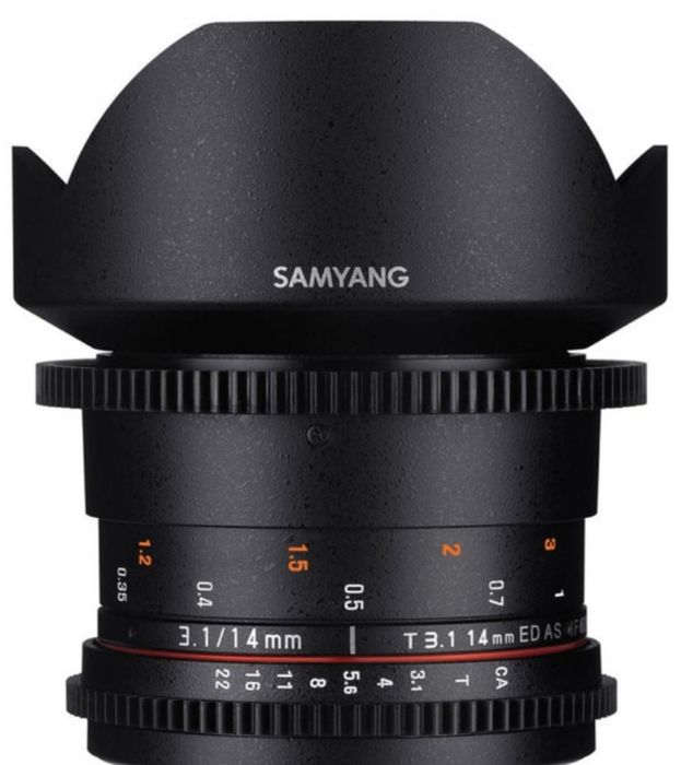 Samyang 14mm T3.1 VDSLR II - Canon