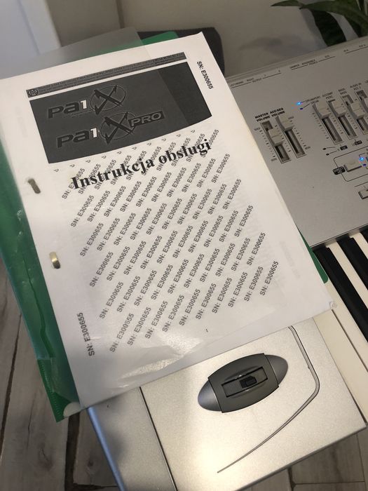 Korg Pa1x pro keyboard + orginalny case