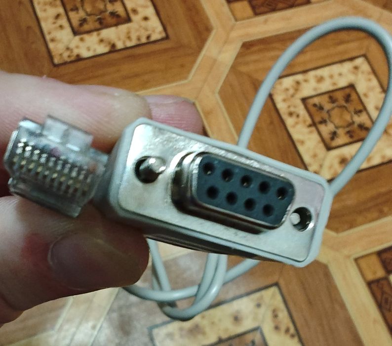 Кабель для передачи данных RJ45 RS232 Ethernet COM