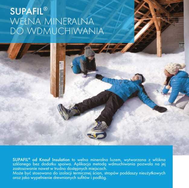 Ocieplanie poddaszy stropów wełna mineralna celuloza piana Steico