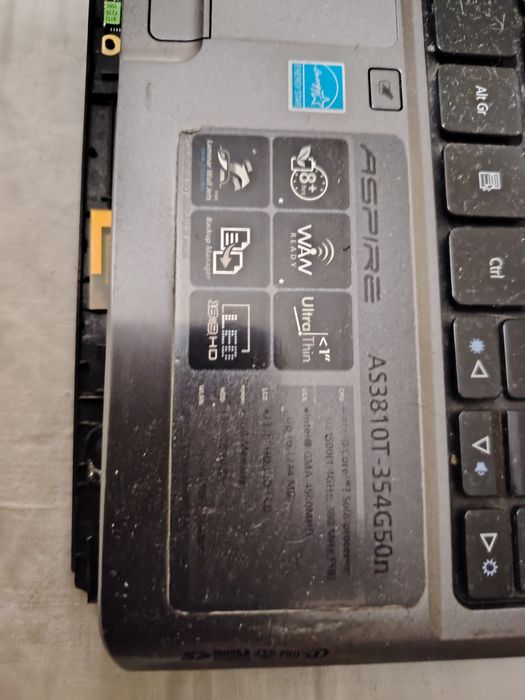 Материнка асер аspire as3810t-354g50n