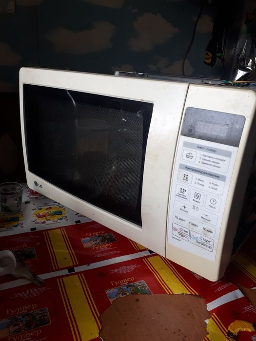 Запчасти на микроволновку LG