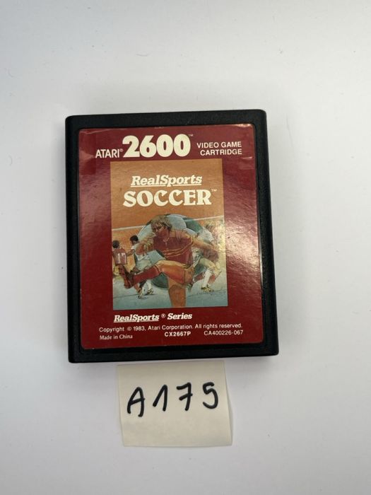 RealSports Soccer Atari 2600