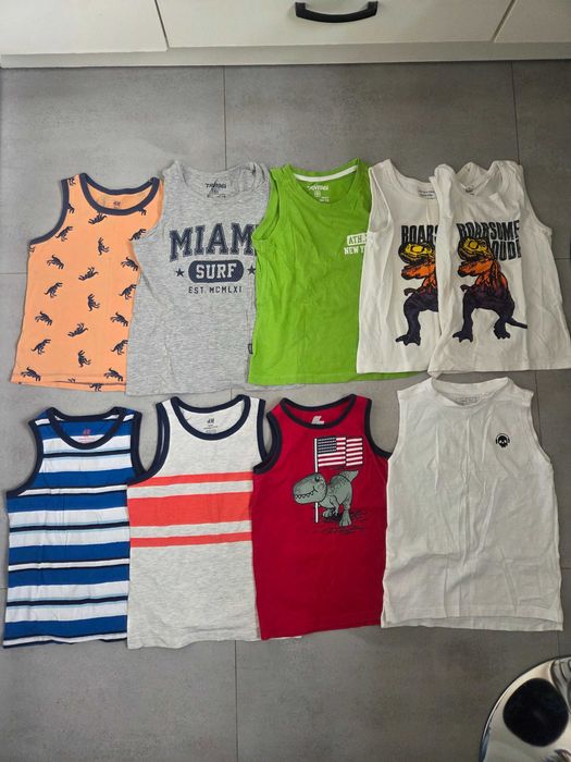 Koszulki na ramiączka + piżamy