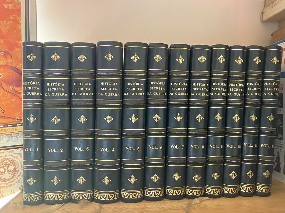 Historia secreta da guerra - 12 vol editorial seculo