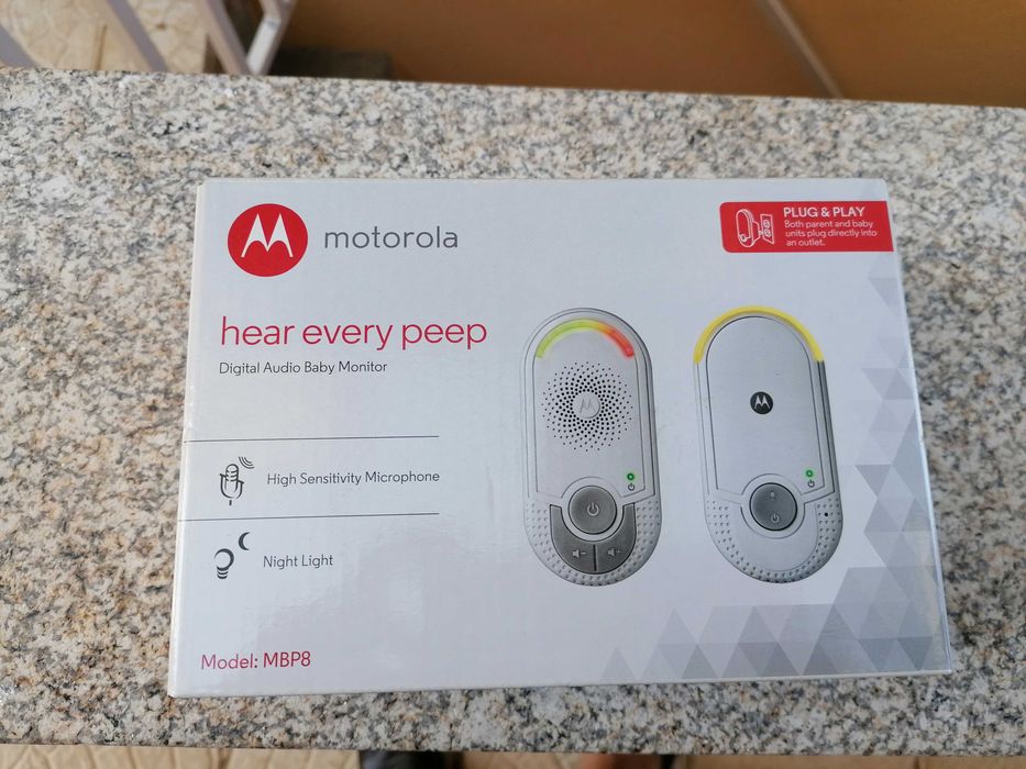 Monitor áudio para bebé