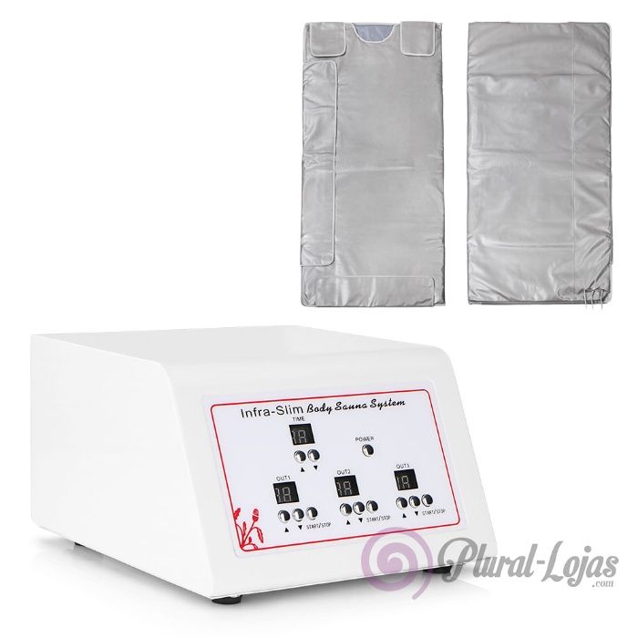 Manta Termica Sudação Estetica 3 Zonas 80ºC