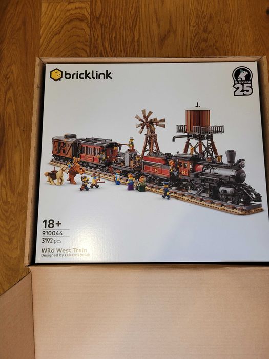 LEGO BrickLink Designer Program 910044-Pociąg na Dzikim Zachodzie-Nowy