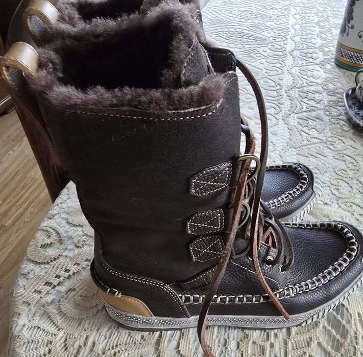 Śliczne nowe kozaki marki  "Timberland"